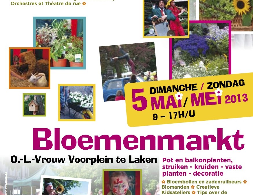 Marché Floral de Laeken 2013 : une réussite !